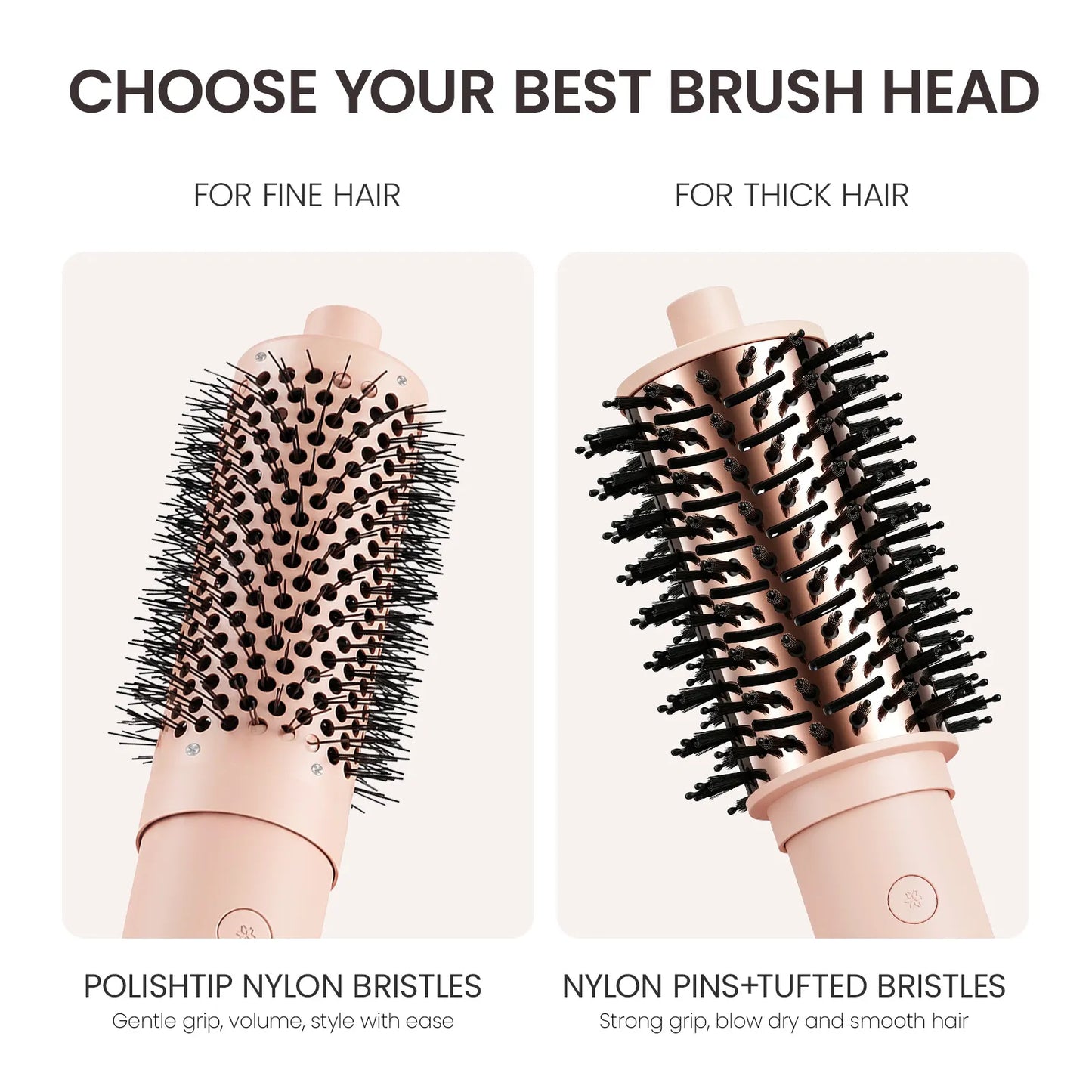 1.7" HyperFlow Blow Dryer Brush Replacement Barrel