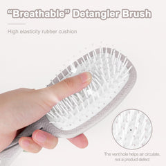 AIMIKE Detangling Hair Brush for for Wet & Dry Hair, Nature