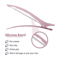 Morandi Color Hair Clips for Styling and Sectioning