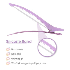 Macaron Color Hair Clips for Styling and Sectioning