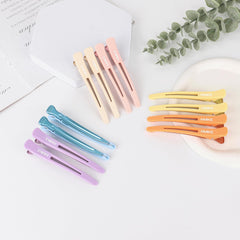 Macaron Color Hair Clips for Styling and Sectioning
