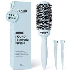 Naturavol Nylon Bristle Round Brush (Morandi Color)