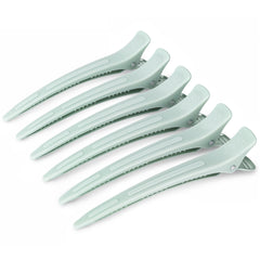 6Pcs Hair Clips for Styling(Sage Green)