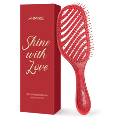 Christmas Gift Vented Detangler Hair Brush