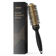 Round Brush for Blow Out (Black/ Ship to US only)
