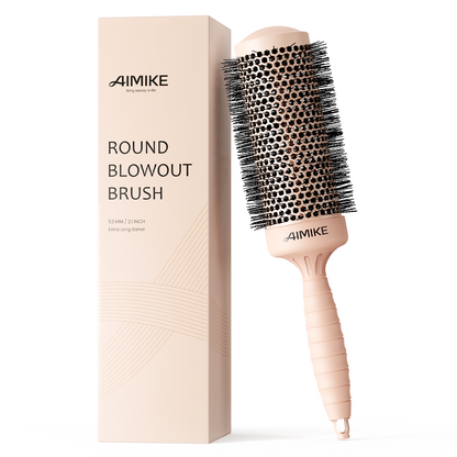 Round Brush for Blow Out (Pink)
