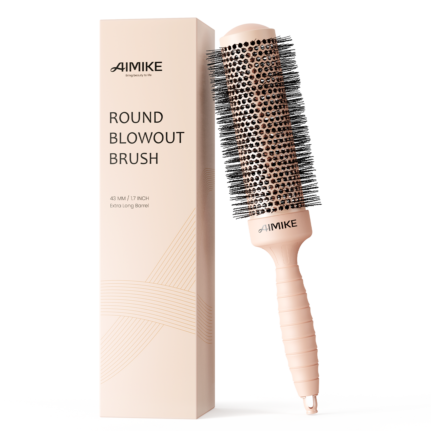 Round Brush for Blow Out (Pink)