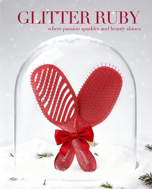 AIMIKE 2pcs Detangling Brush Gift Set
