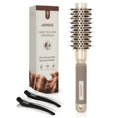 Round Brush with Boar Bristles