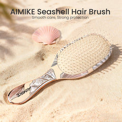 Seashell Air Cushion Detangling Brush