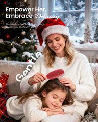 Christmas Gift Paddle Detangling Hair brush