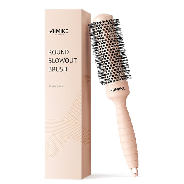 Round Brush for Blow Out (Pink)-XL Size Ship to US Only