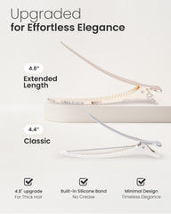 4Pcs Sectioning Hair Clips(Shell Pattern)