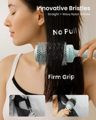 NaturaVol Round Brush for Blow Out (Sage Green)