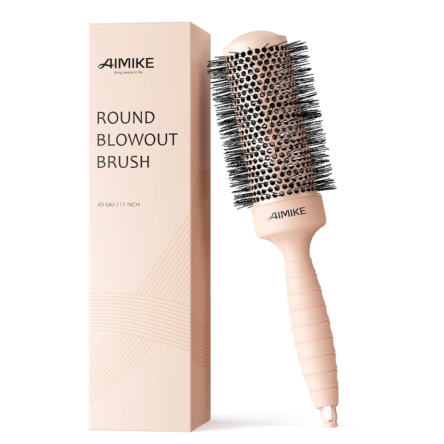 Round Brush for Blow Out (Pink)