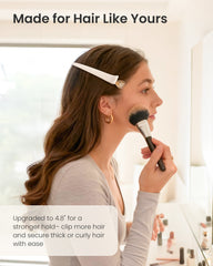 6Pcs Sectioning Hair Clips (Desert Titanium)