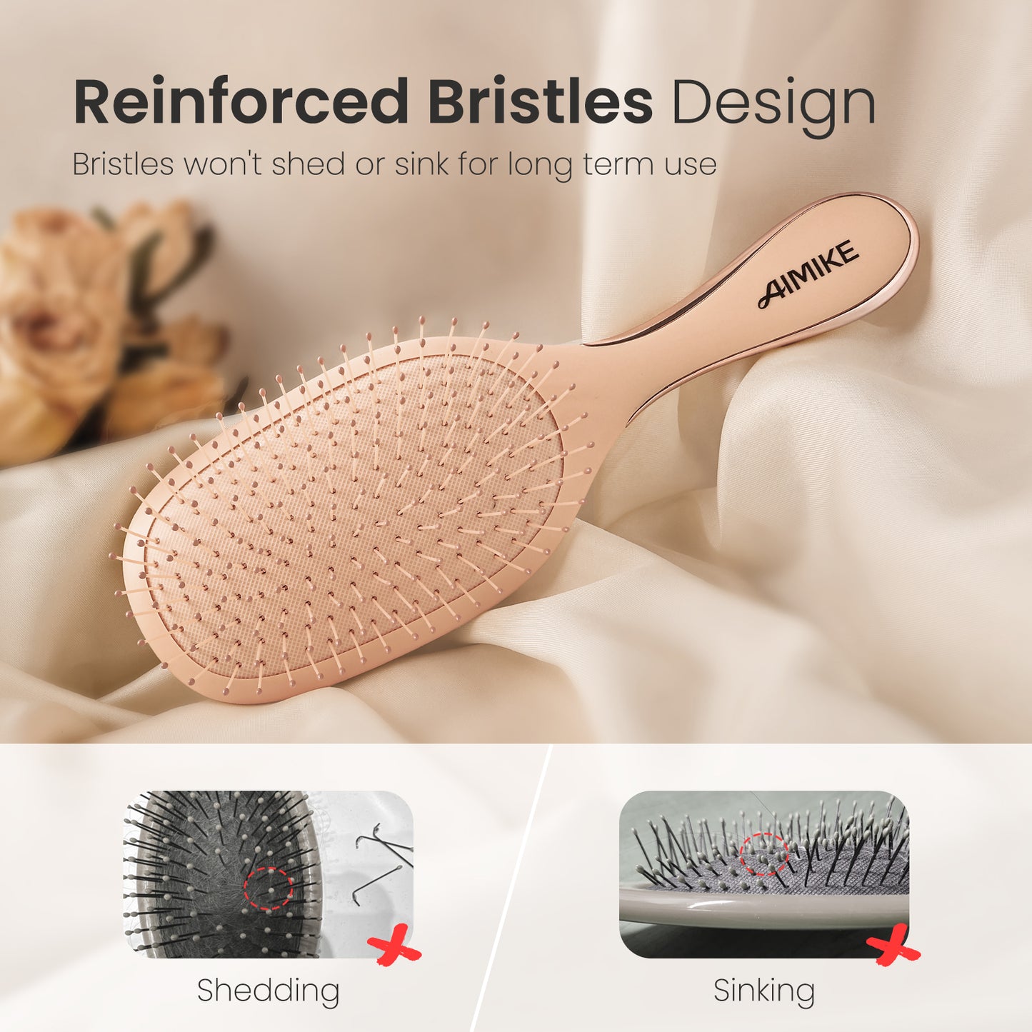Rose Luxe Air Cushion Detangler Brush