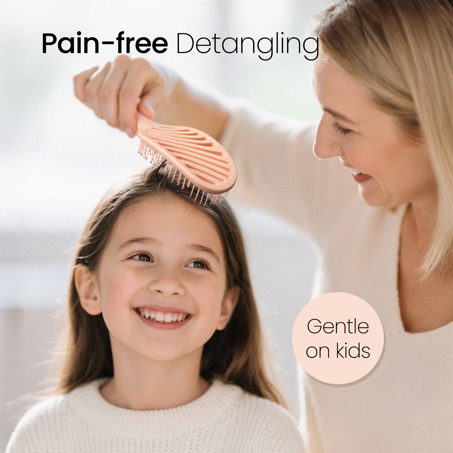 Vented Detangling Brush - Rose Luxe