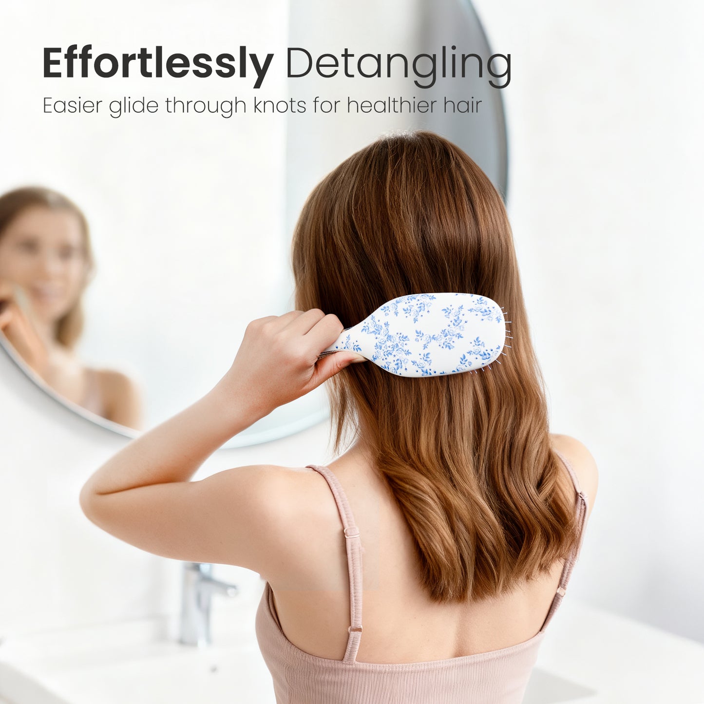 Air Cushion Detangling Brush for Gentle, Flexible Brushing