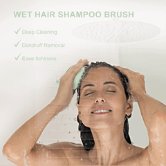 100% Silicone Shampoo Brush