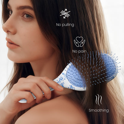 Air Cushion Detangling Brush for Gentle, Flexible Brushing
