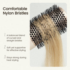 NaturaVol Round Brush for Blow Out (Desert Color)