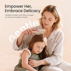 Seashell Air Cushion Detangling Brush