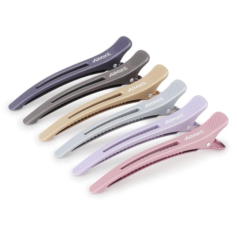 Morandi Color Hair Clips for Styling and Sectioning