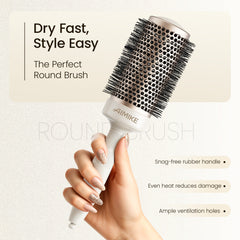 NaturaVol Round Brush for Blow Out (Desert Color)