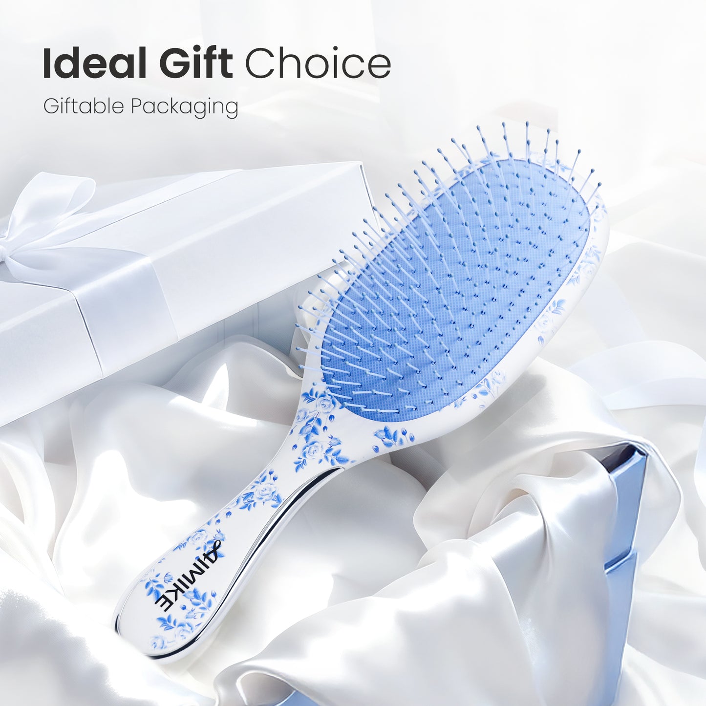 Air Cushion Detangling Brush for Gentle, Flexible Brushing
