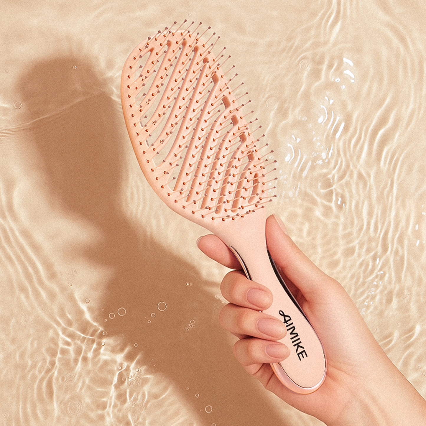 Vented Detangling Brush - Rose Luxe