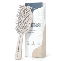 Bio-Based Detangling Hair Brush(Wheat Straw)