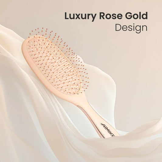 FlexGlide Air Cushion Detangling Brush - Rose Luxe
