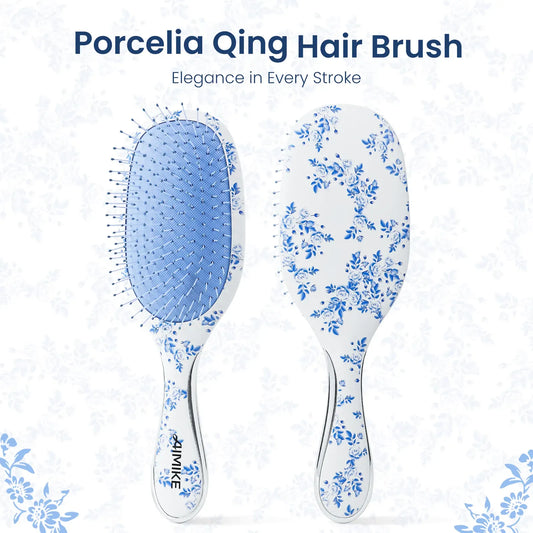FlexGlide Air Cushion Detangling Brush - Porcelia Qing