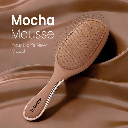 Air Cushion Detangling Brush - Mocha Mousse