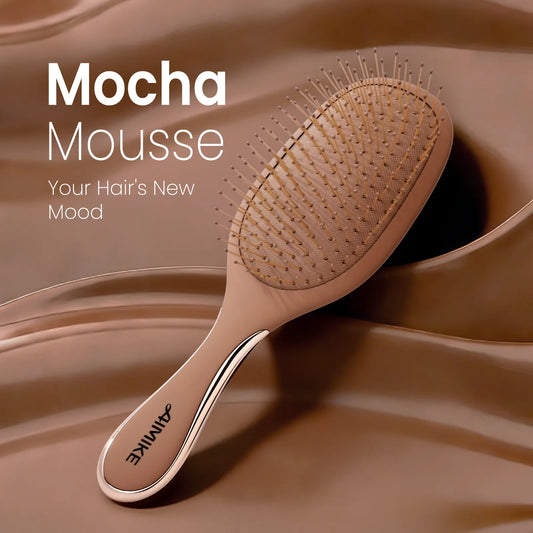 FlexGlide Air Cushion Detangling Brush - Mocha Mousse
