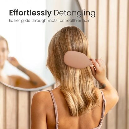Air Cushion Detangling Brush - Mocha Mousse