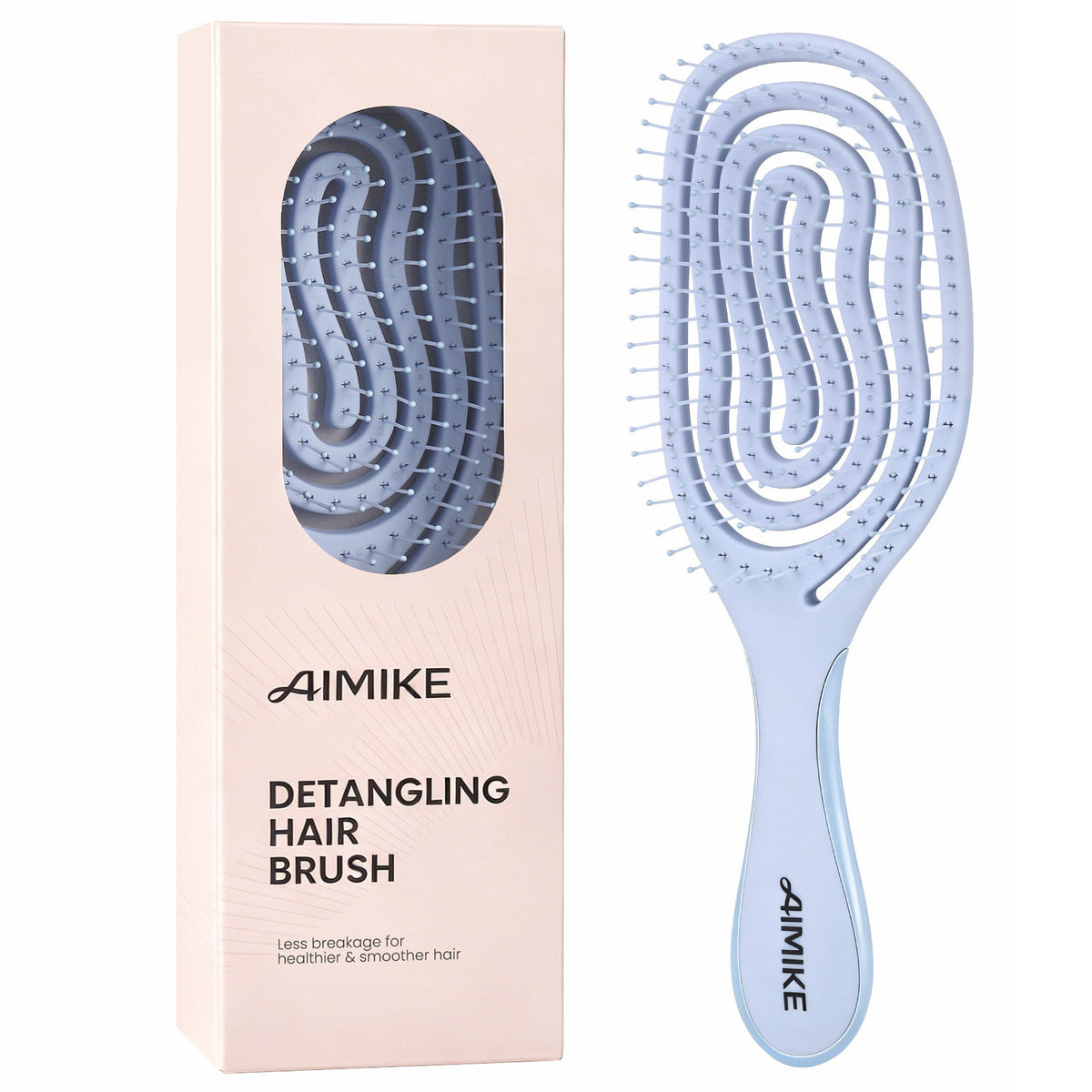 SpiraFlexi Adaptive Vented Detangler Brush - Blue