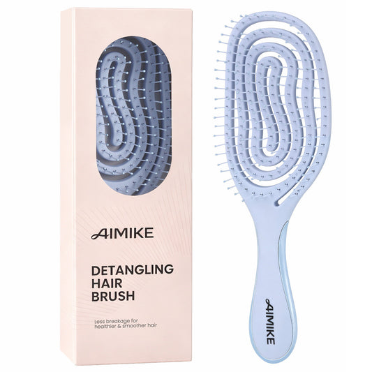 SpiraFlexi Adaptive Vented Detangler Brush - Blue