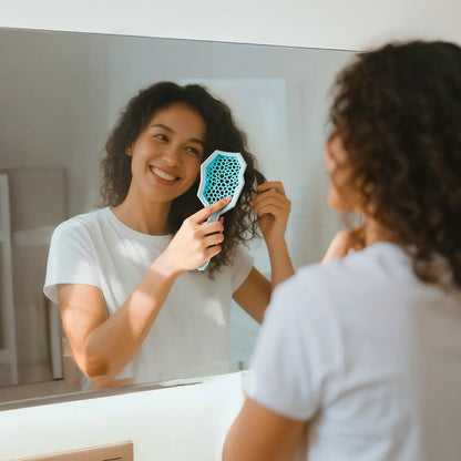 Glacier Detangling Brush - Blue