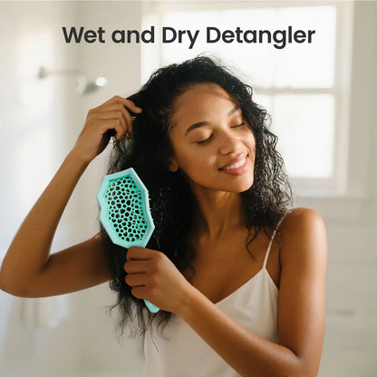 Glacier Detangling Brush - Green