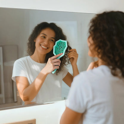 Glacier Detangling Brush - Green