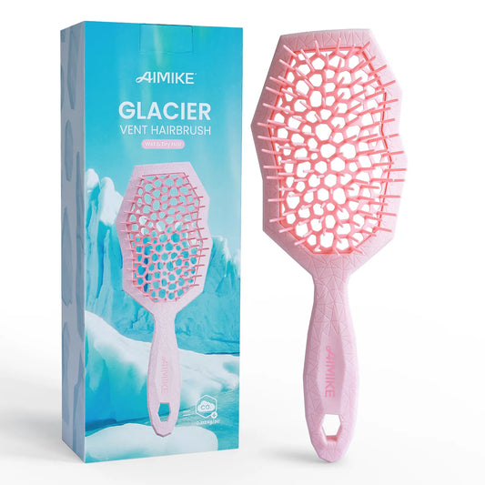 Glacier Detangling Brush - Pink