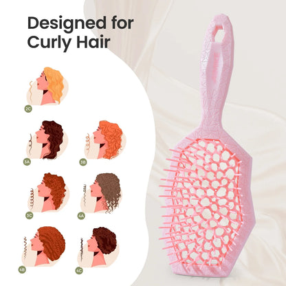 Glacier Detangling Brush - Pink
