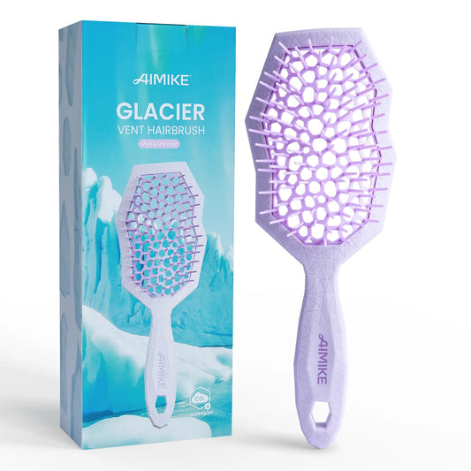 Glacier Detangling Brush - Purple