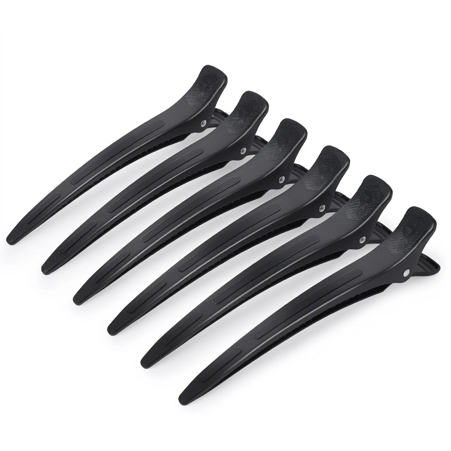 4.8" Pro Sectioning Hair Clips - Black