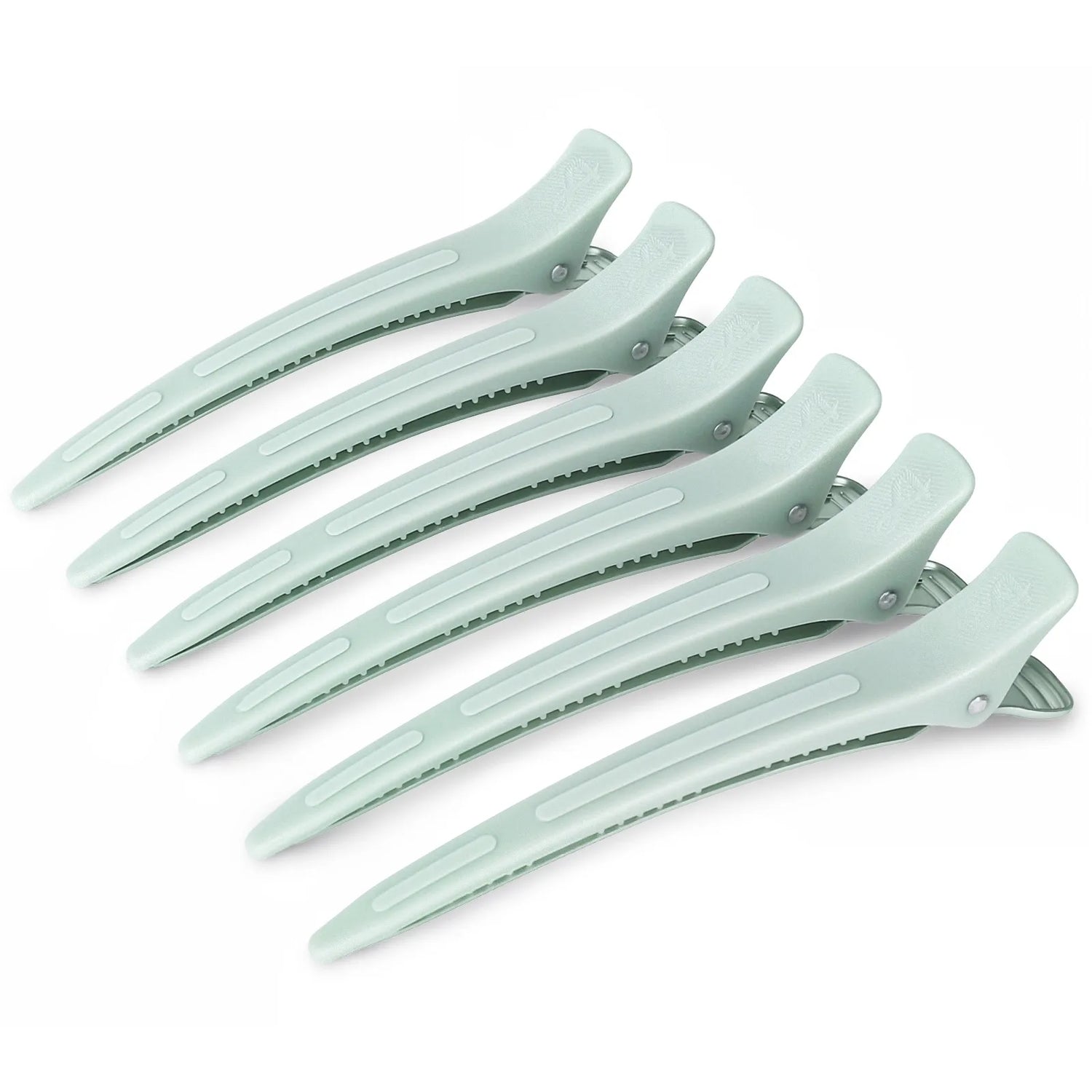 4.8" Pro Sectioning Hair Clips - Sage Green