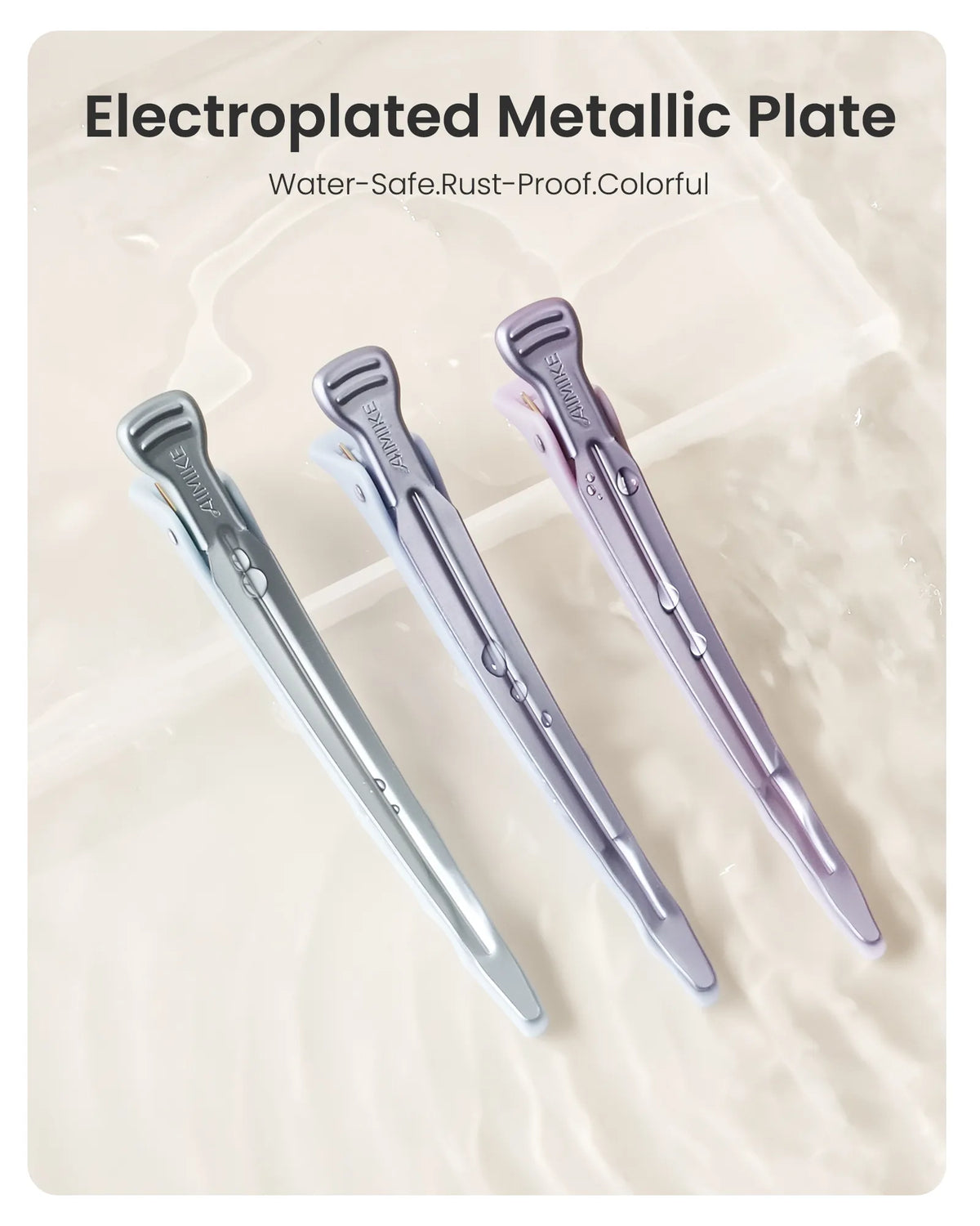 4,8" Pro-Haar-Abteiler – Morandi Misty Trio