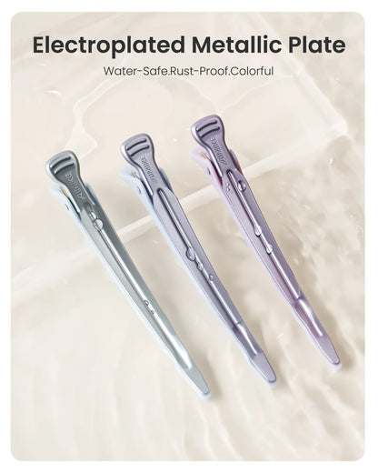 4.8" Pro Sectioning Hair Clips - Morandi Misty Trio