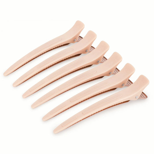 4.8" Pro Sectioning Hair Clips - Porcelain Pink